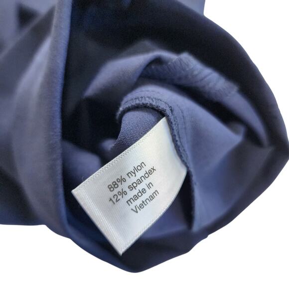 Lane Bryant Womens On The Go Slim Ankle Pant Plus Size 20 Navy Blue Mid Rise - Picture 8 of 13